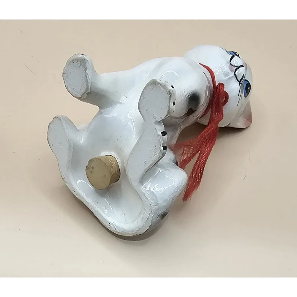 VTG 50s 60s CATS Salt Pepper Shakers Ceramic Made In Japan Hand Painted 3